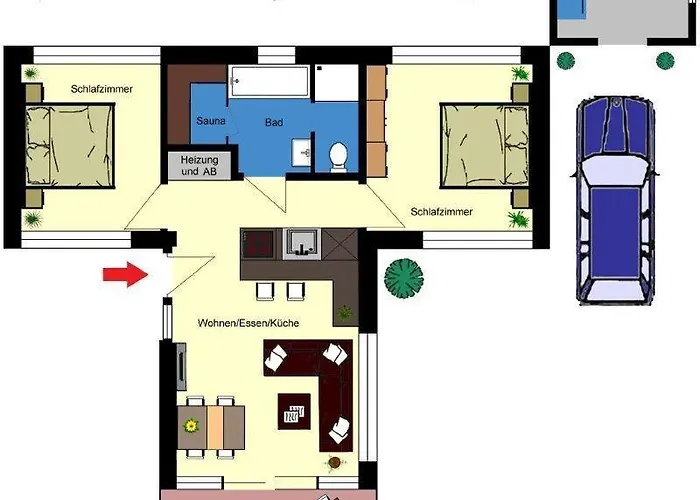 Апартаменты Nr 6 Am Quendorfer